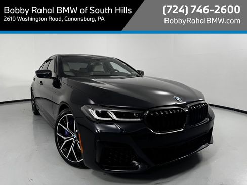 Used 2021 BMW M550i xDrive w/ Executive Package AWD/4WD image 1