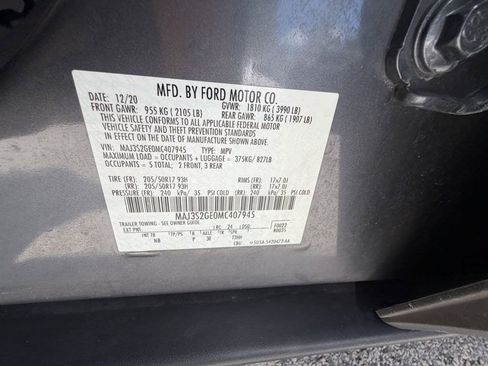 Used 2021 Ford EcoSport SE w/ SE Appearance Package FWD image 34