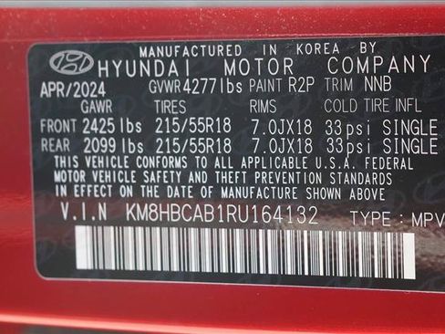 Used 2024 Hyundai Kona SEL AWD/4WD image 16