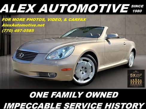 Used 2004 Lexus SC 430 Convertible image 1