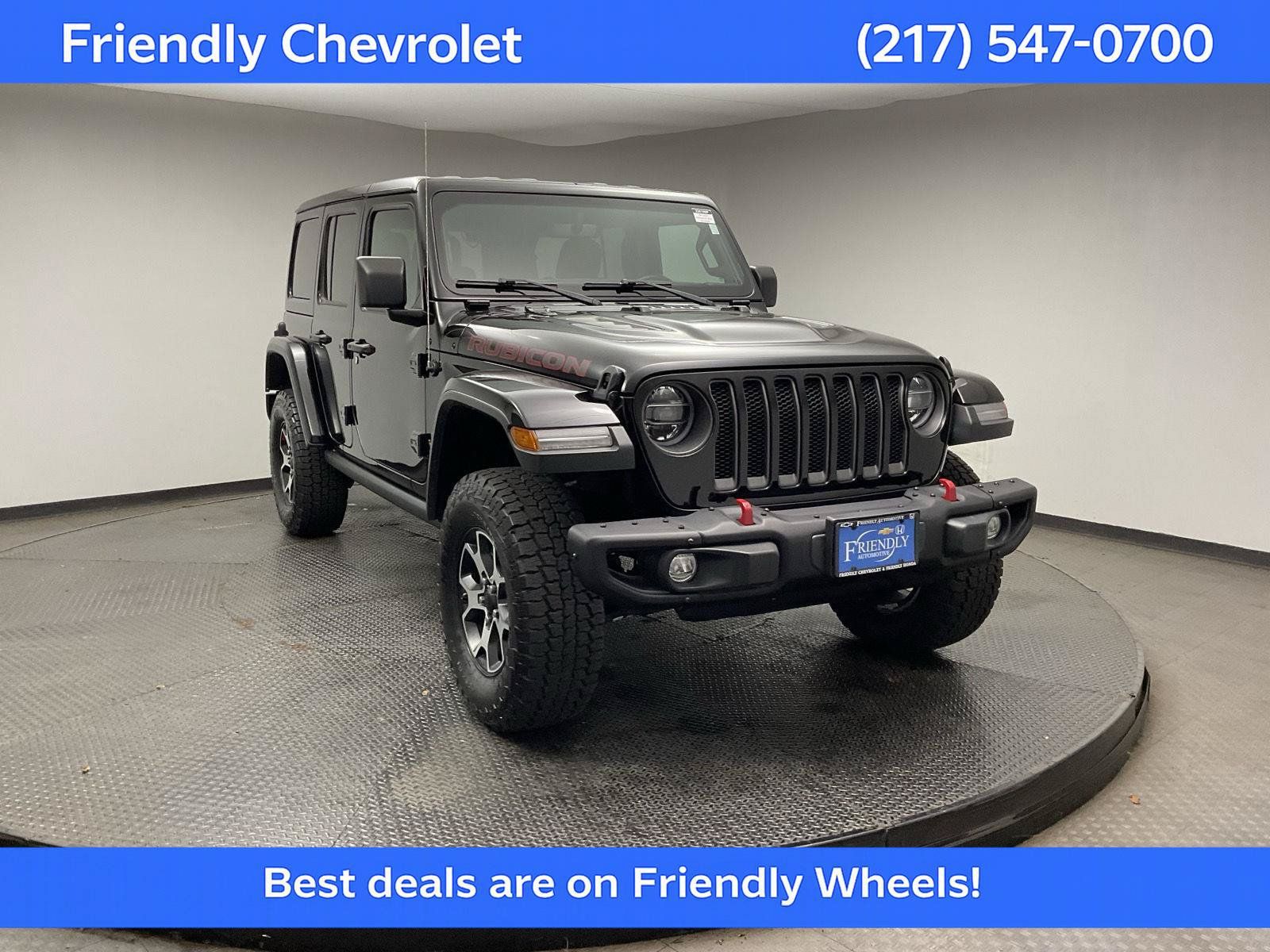 Used 2022 Jeep Wrangler Unlimited Rubicon w/ Steel Bumper Group AWD/4WD image 1