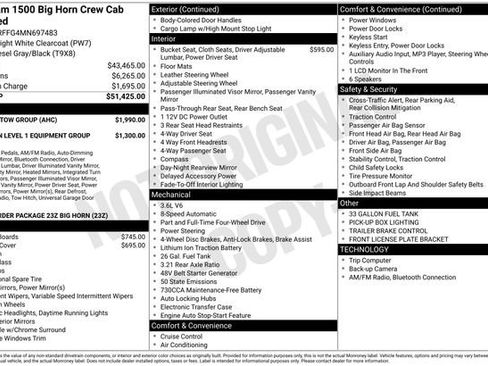 Used 2021 RAM 1500 Big Horn w/ Trailer Tow Group image 7