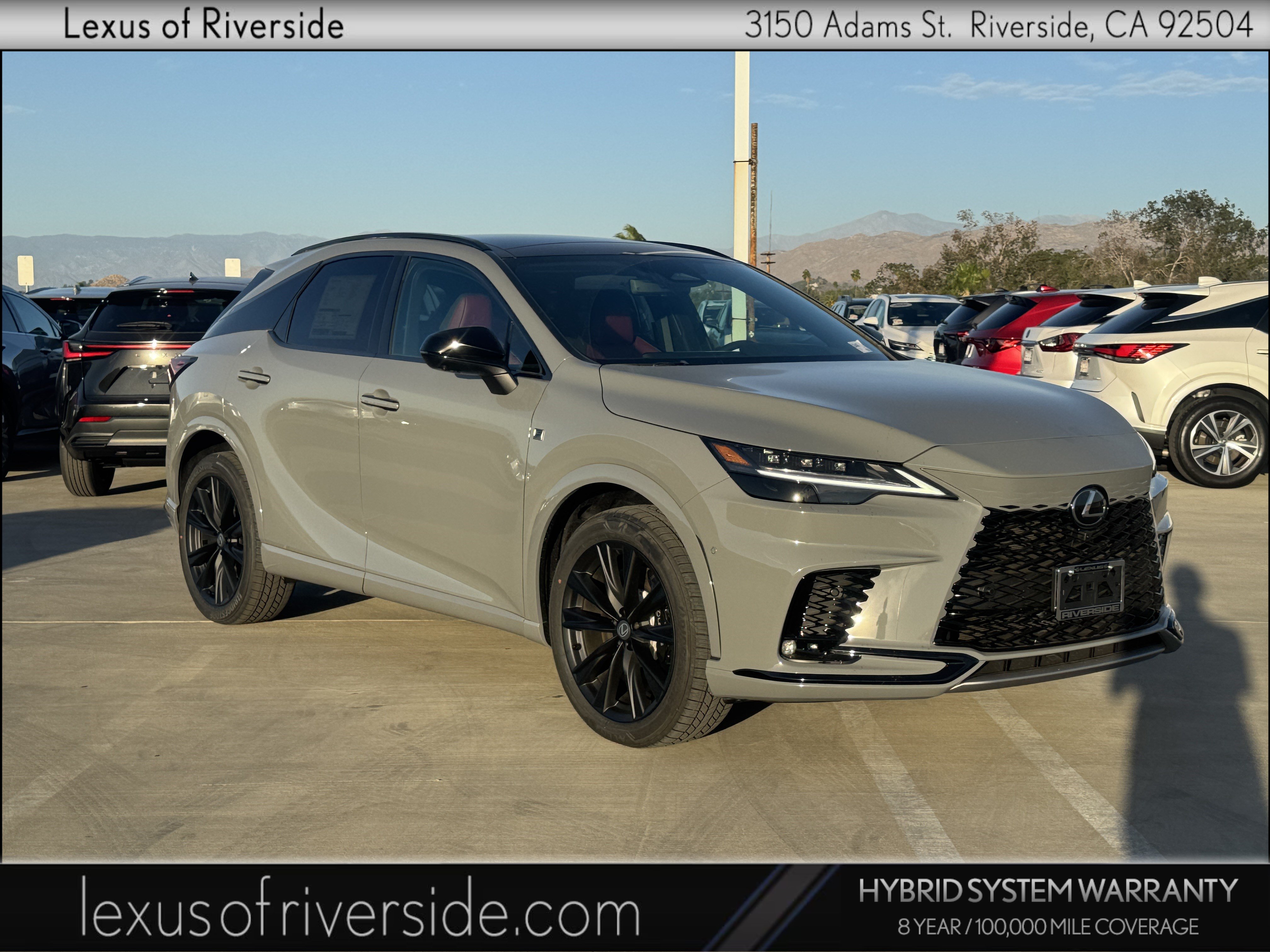 New 2026 Lexus RX 500h F Sport AWD/4WD image 1