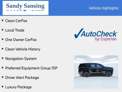 Used 2023 Chevrolet Tahoe RST w/ Luxury Package AWD/4WD image 7