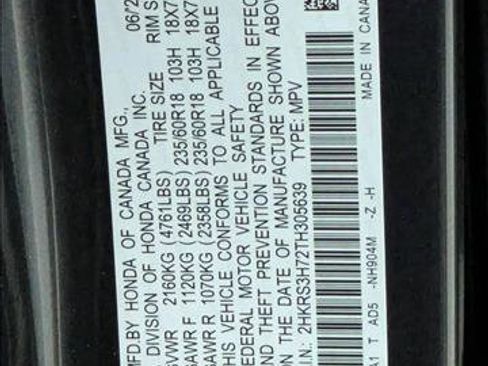 New 2026 Honda CR-V EX-L image 18