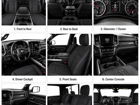 Used 2019 RAM 3500 Big Horn w/ Black Appearance Package AWD/4WD image 17