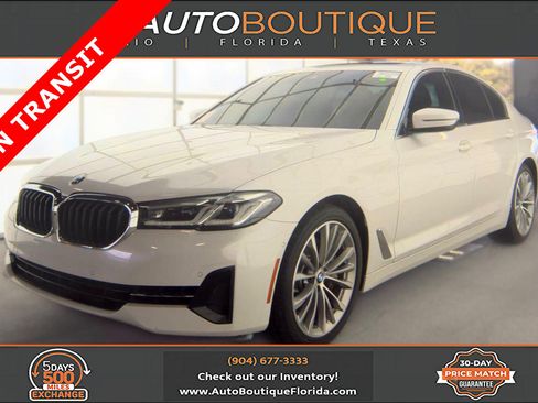 Used 2021 BMW 540i w/ Premium Package RWD image 1