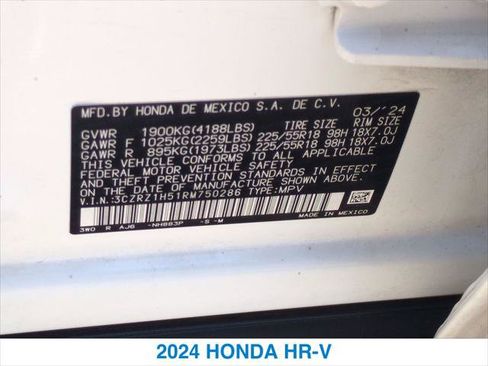 Used 2024 Honda HR-V Sport image 26