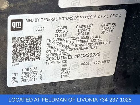 Certified 2023 Chevrolet Silverado 1500 RST w/ RST All Star Premium Package AWD/4WD image 34