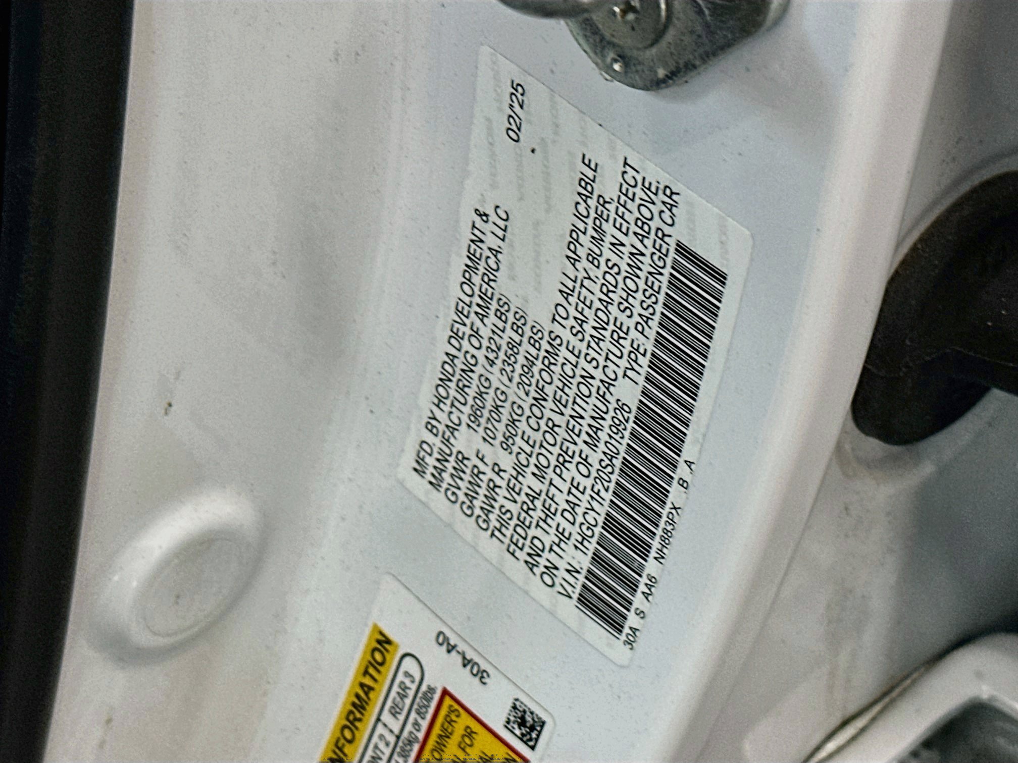 Used 2025 Honda Accord LX image 12
