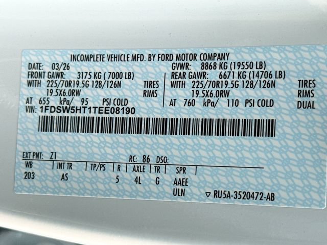 New 2026 Ford F550 4x4 Crew Cab image 24