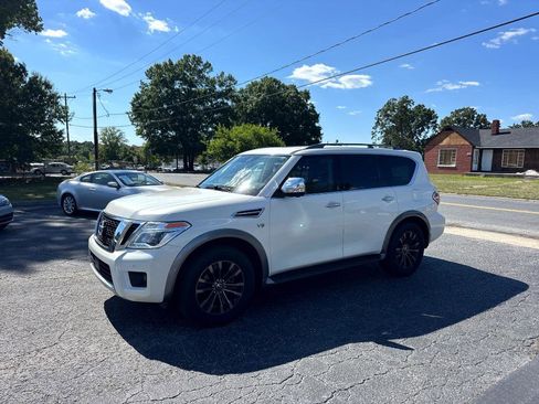 Used 2018 Nissan Armada Platinum w/ Captain Seat Package AWD/4WD image 3