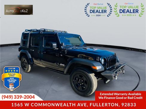 Used 2018 Jeep Wrangler Unlimited Sport image 6