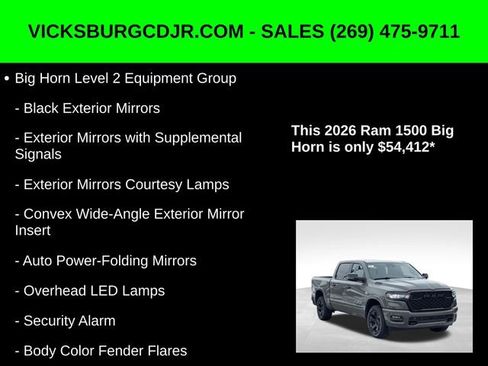 New 2026 RAM 1500 Big Horn image 22