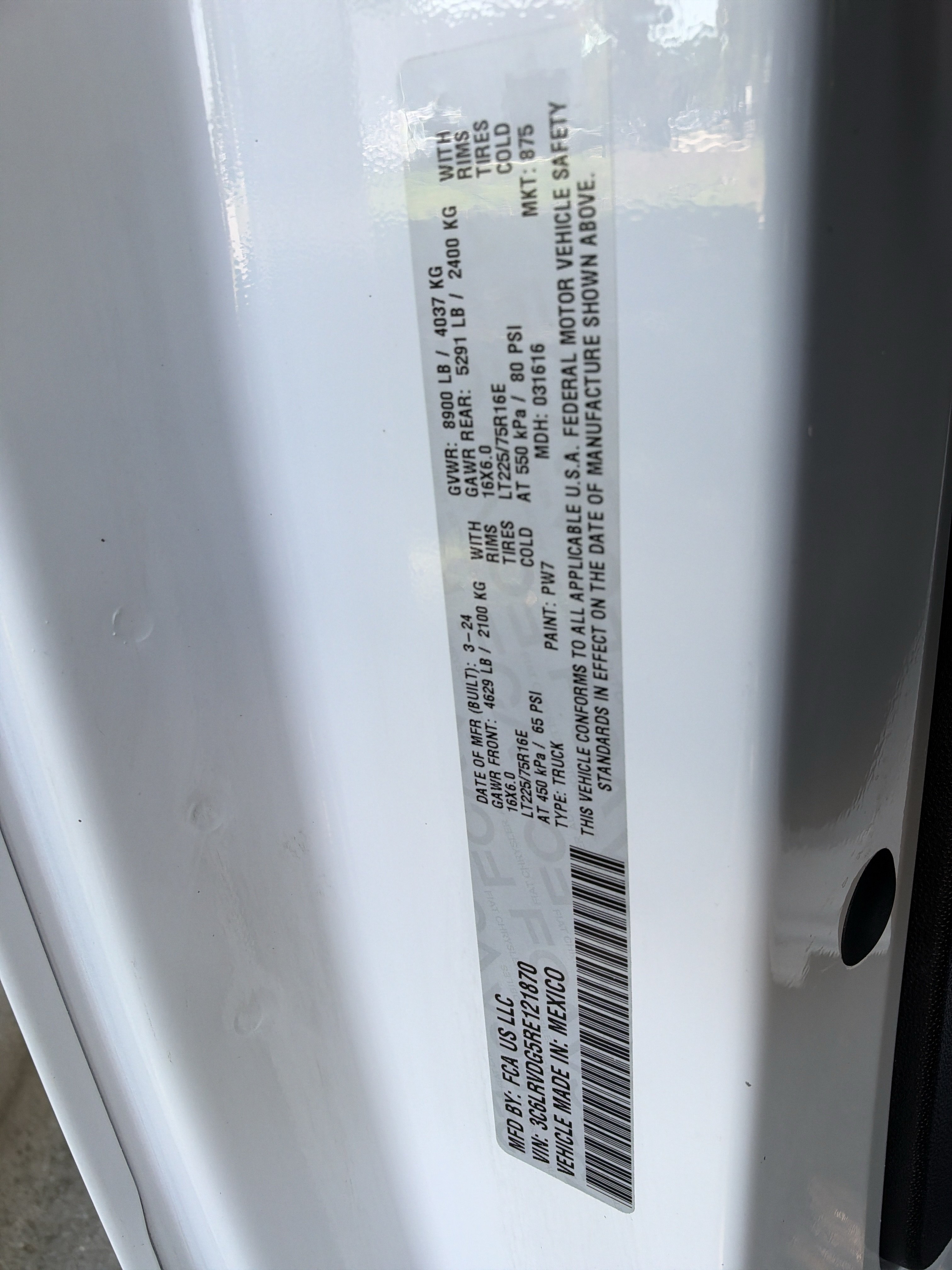 Used 2024 RAM ProMaster 2500 w/ Quick Order Package 22G SLT FWD image 33