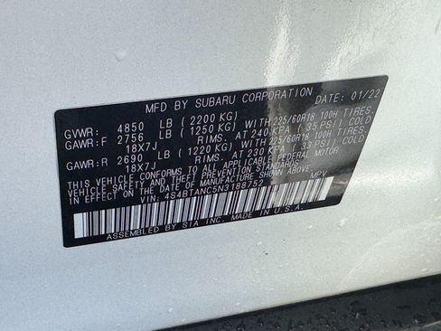 Used 2022 Subaru Outback Limited AWD/4WD image 28