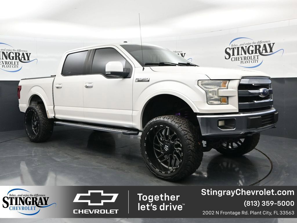 Used 2015 Ford F150 Lariat w/ Equipment Group 501A Mid AWD/4WD 360° Tour