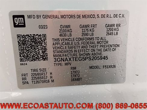 Used 2023 Chevrolet Equinox LT w/ LPO, Floor Liner Package AWD/4WD image 19
