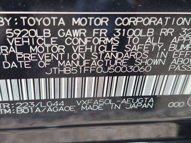 Used 2018 Lexus LS 500 w/ Interior Upgrade Package RWD image 15