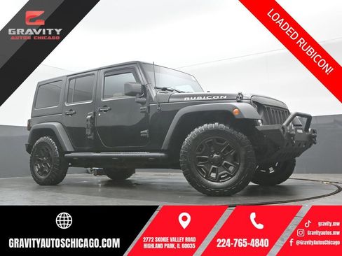 Used 2016 Jeep Wrangler Unlimited Rubicon w/ Connectivity Group AWD/4WD image 1