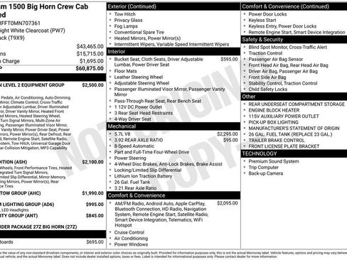 Certified 2021 RAM 1500 Big Horn image 7