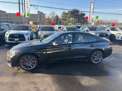 Certified 2024 INFINITI Q50 Red Sport 400 w/ Black Opal Edition image 8