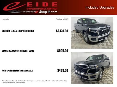Used 2025 RAM 1500 Big Horn AWD/4WD image 13