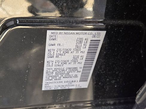 Used 2023 Nissan Murano SL w/ SL Moonroof Package image 5