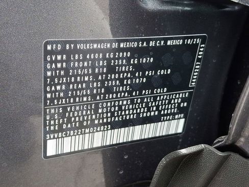 New 2026 Volkswagen Taos S AWD/4WD image 10