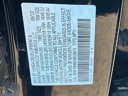 Used 2022 Honda Passport TrailSport image 25