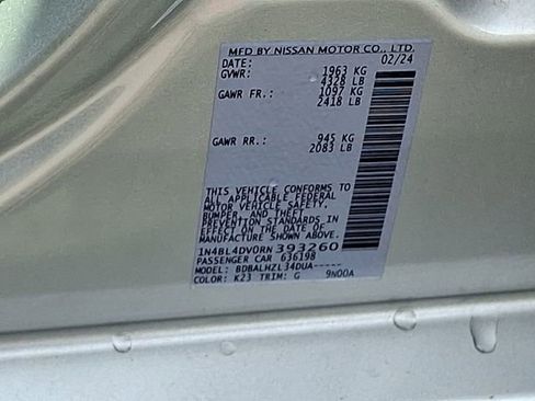 Used 2024 Nissan Altima 2.5 SV image 29