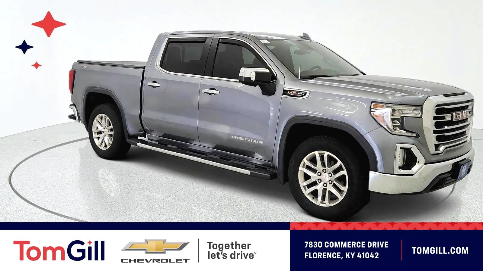 Used 2019 GMC Sierra 1500 SLT w/ SLT Premium Plus Package AWD/4WD image 1