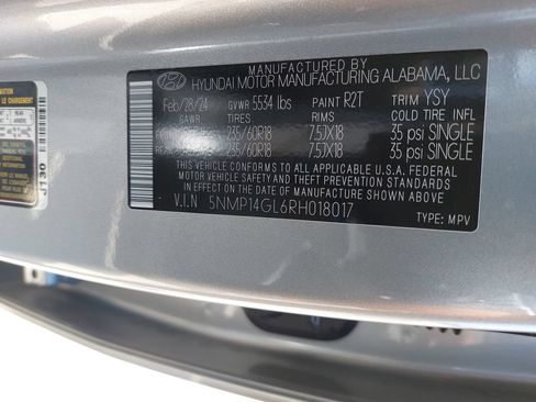 Used 2024 Hyundai Santa Fe SE FWD image 37