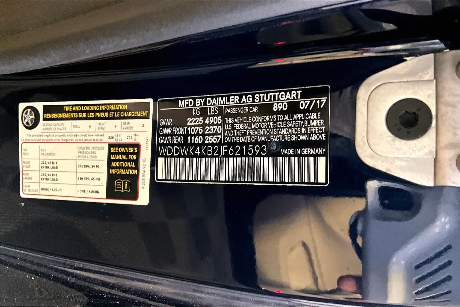 Used 2018 Mercedes-Benz C 300 4MATIC Cabriolet image 34