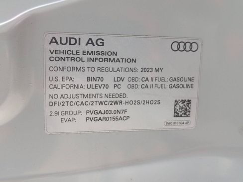 Used 2023 Audi RS 5 Sportback w/ Black Optic Carbon Package AWD/4WD image 26