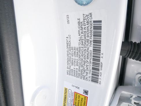 Certified 2023 Honda Accord EX image 35