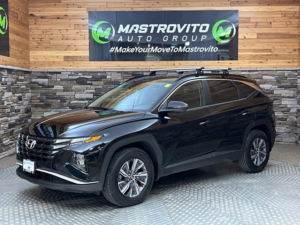 Certified 2022 Hyundai Tucson Blue AWD/4WD image 9