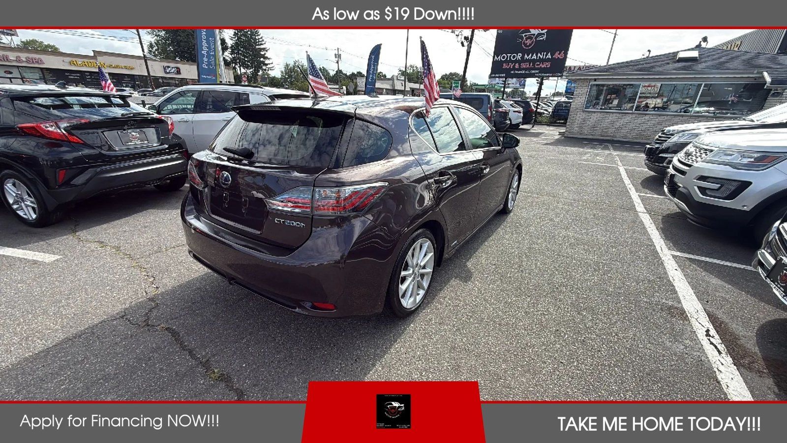 Used 2013 Lexus CT 200h w/ Premium Pkg w/Backup Camera FWD image 6
