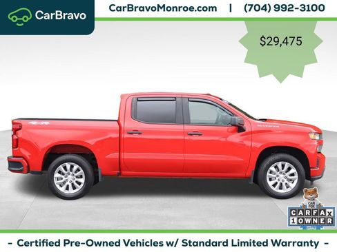 Certified 2020 Chevrolet Silverado 1500 Custom w/ Custom Value Package AWD/4WD image 9
