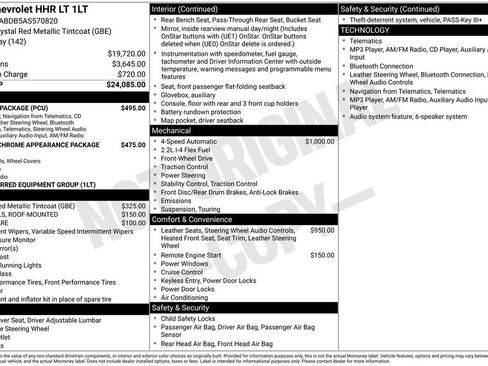 Used 2010 Chevrolet HHR LT w/ My Link Package FWD image 5