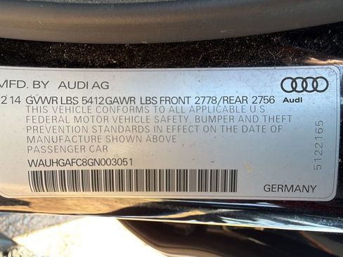 Used 2016 Audi A6 3.0T Prestige w/ Prestige Package AWD/4WD image 31