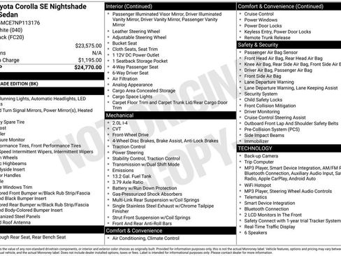 Used 2022 Toyota Corolla SE FWD image 31