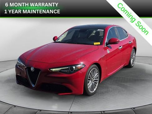 Used 2017 Alfa Romeo Giulia Ti w/ TI Lusso Light Wood Package RWD image 1