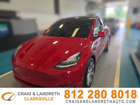 Used 2021 Tesla Model Y Long Range AWD/4WD image 1