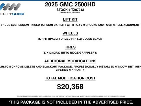 Used 2025 GMC Sierra 2500 Denali Ultimate w/ Max Trailering Package image 2