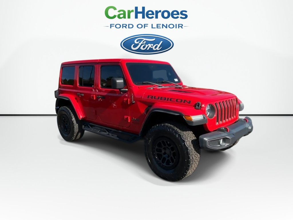 Used 2021 Jeep Wrangler Unlimited Rubicon w/ Xtreme Recon 35" Tire Package AWD/4WD image 2