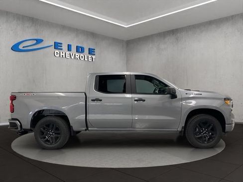 New 2026 Chevrolet Silverado 1500 Custom w/ Turbomax Blackout Package AWD/4WD image 2