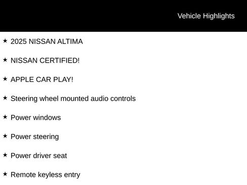 Certified 2025 Nissan Altima 2.5 SV FWD image 6