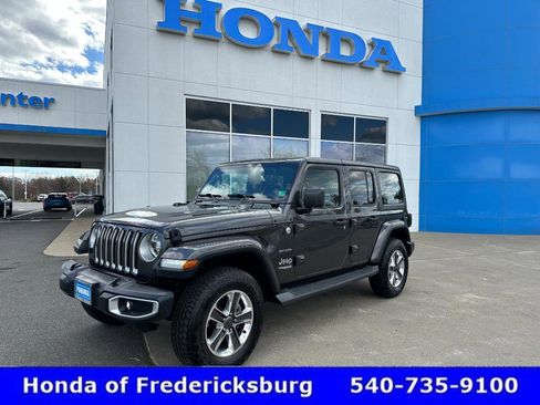 Used 2020 Jeep Wrangler Unlimited Sahara image 1
