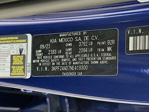 Used 2022 Kia Forte LXS FWD image 12